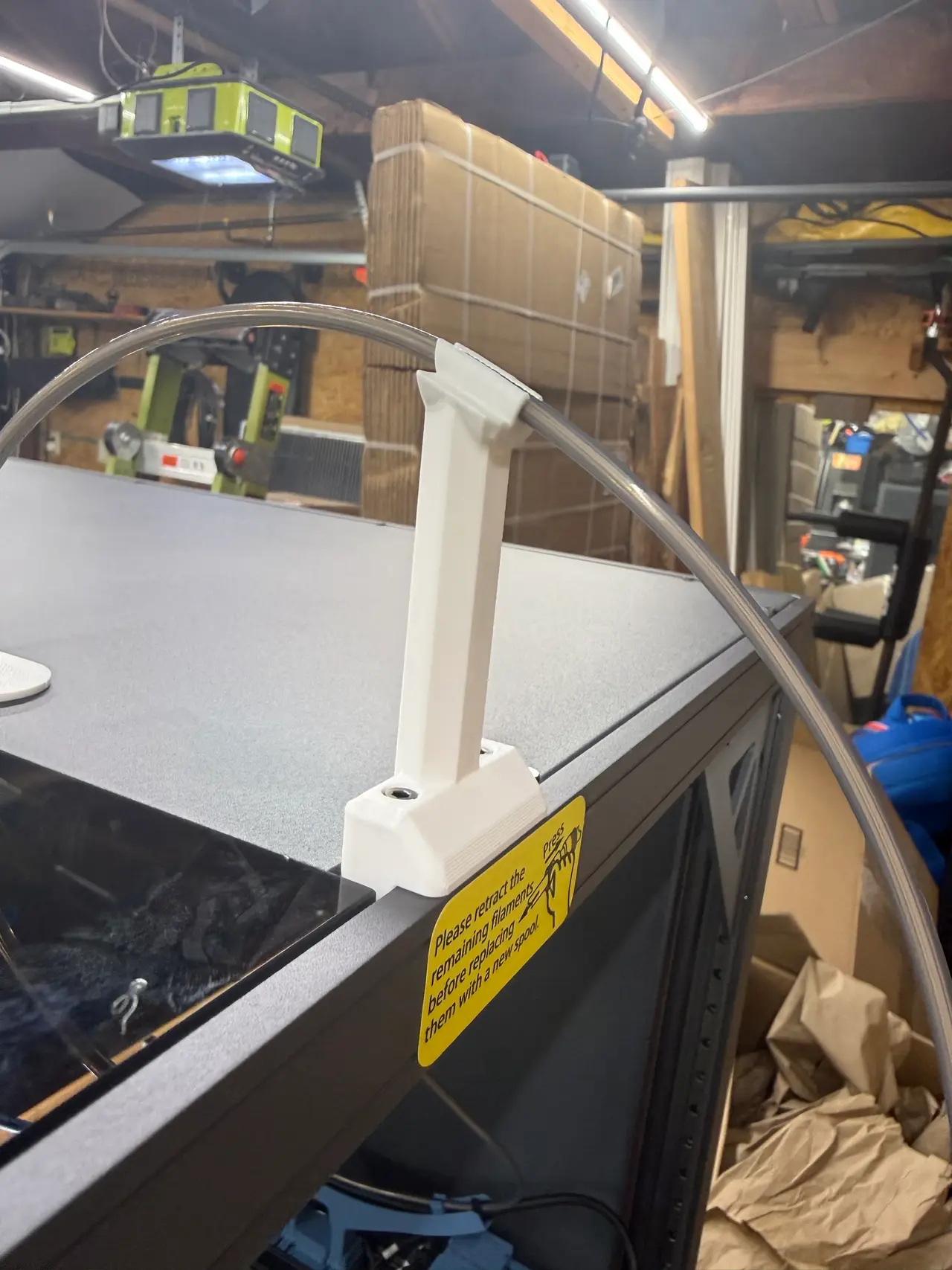 SV08 MAX PTFE Holder — modelo 3D