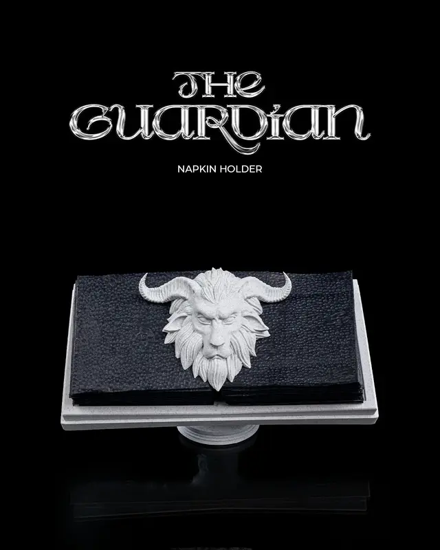 The Guardian Napkin Holder — modelo 3D