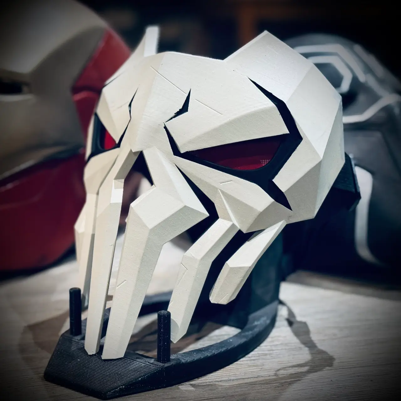Punisher 2099 Marvel Rivals Inspired Mask — modelo 3D