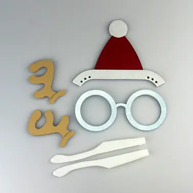 Christmas Glasses — modelo 3D