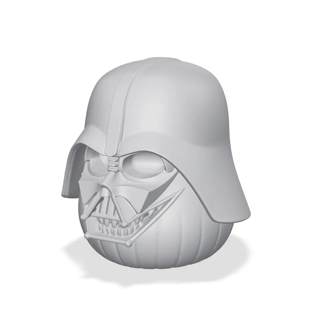 Darth Vader pumpkin — modelo 3D