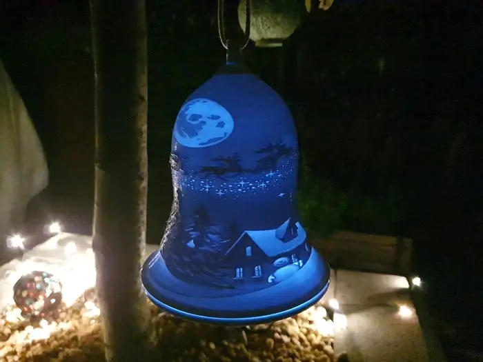 3D print Christmas bell lithophane decoration — modelo 3D