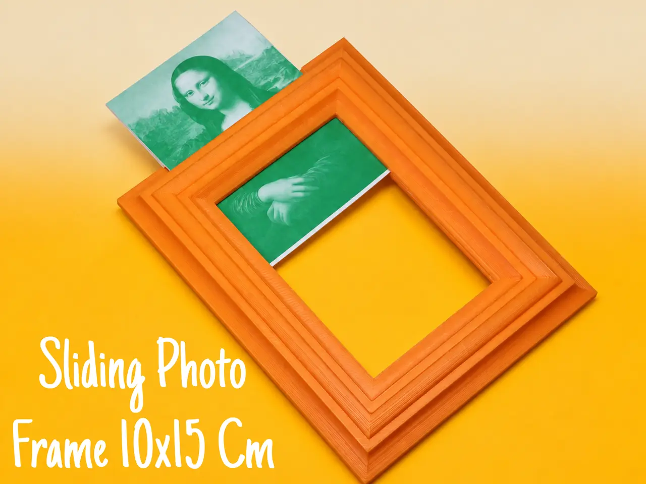 Sliding Photo Frame For 10x15 Cm — modelo 3D