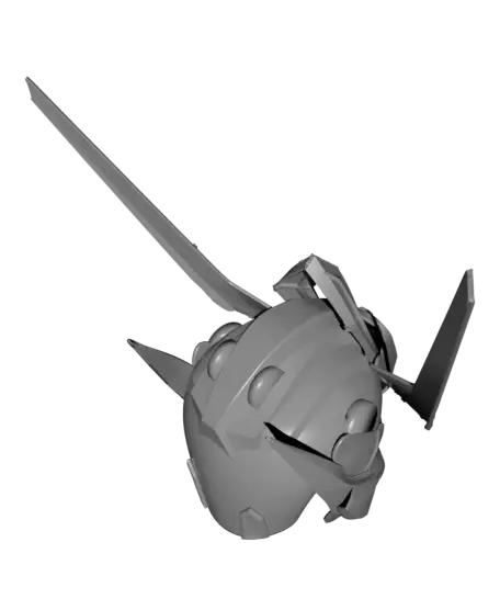 Barbatos Gundam Helmet ASW-G-08 — modelo 3D