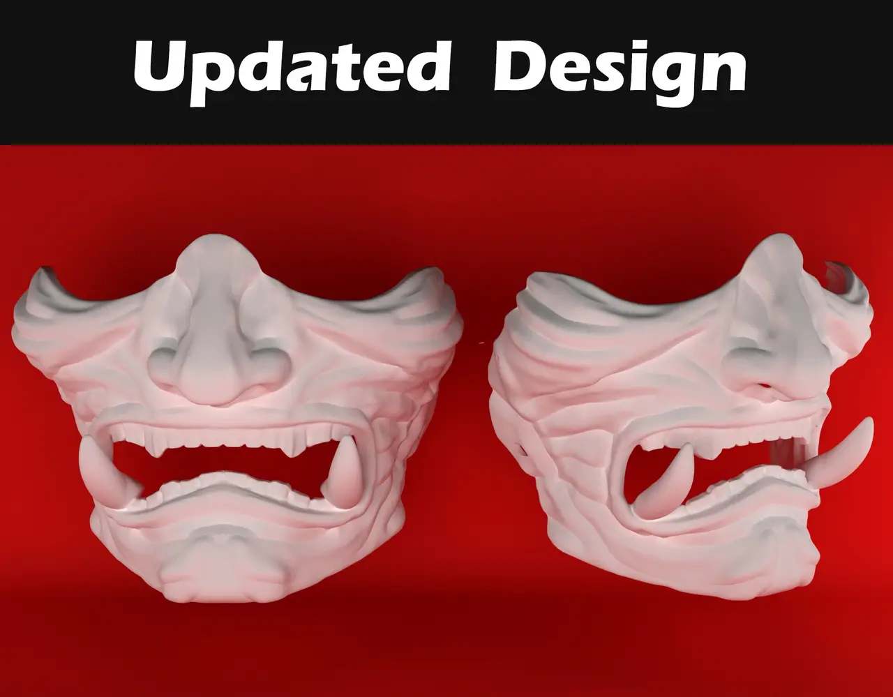Samurai Mask — modelo 3D