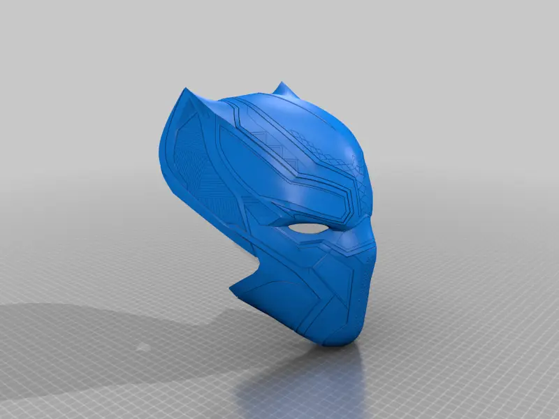 Black Panther Helmet - Civil War — modelo 3D
