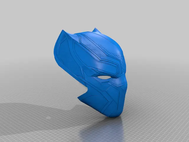 Black Panther Helmet - Civil War — modelo 3D