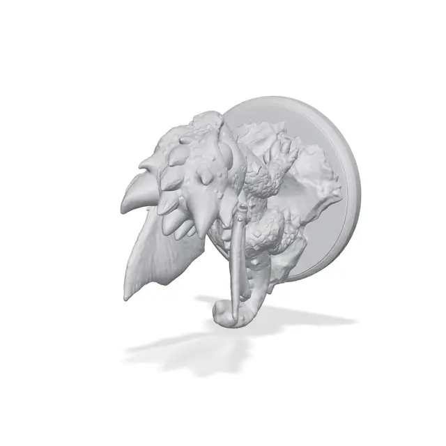 Baby Fire Dragon | Multicolour & Single Colour — modelo 3D