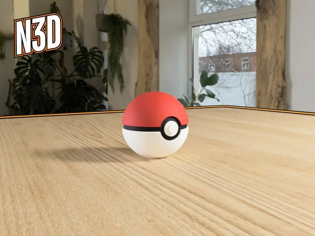 PokeBall — modelo 3D