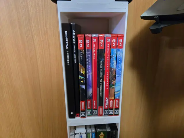 Parametric Slim CD/Game Shelf — modelo 3D