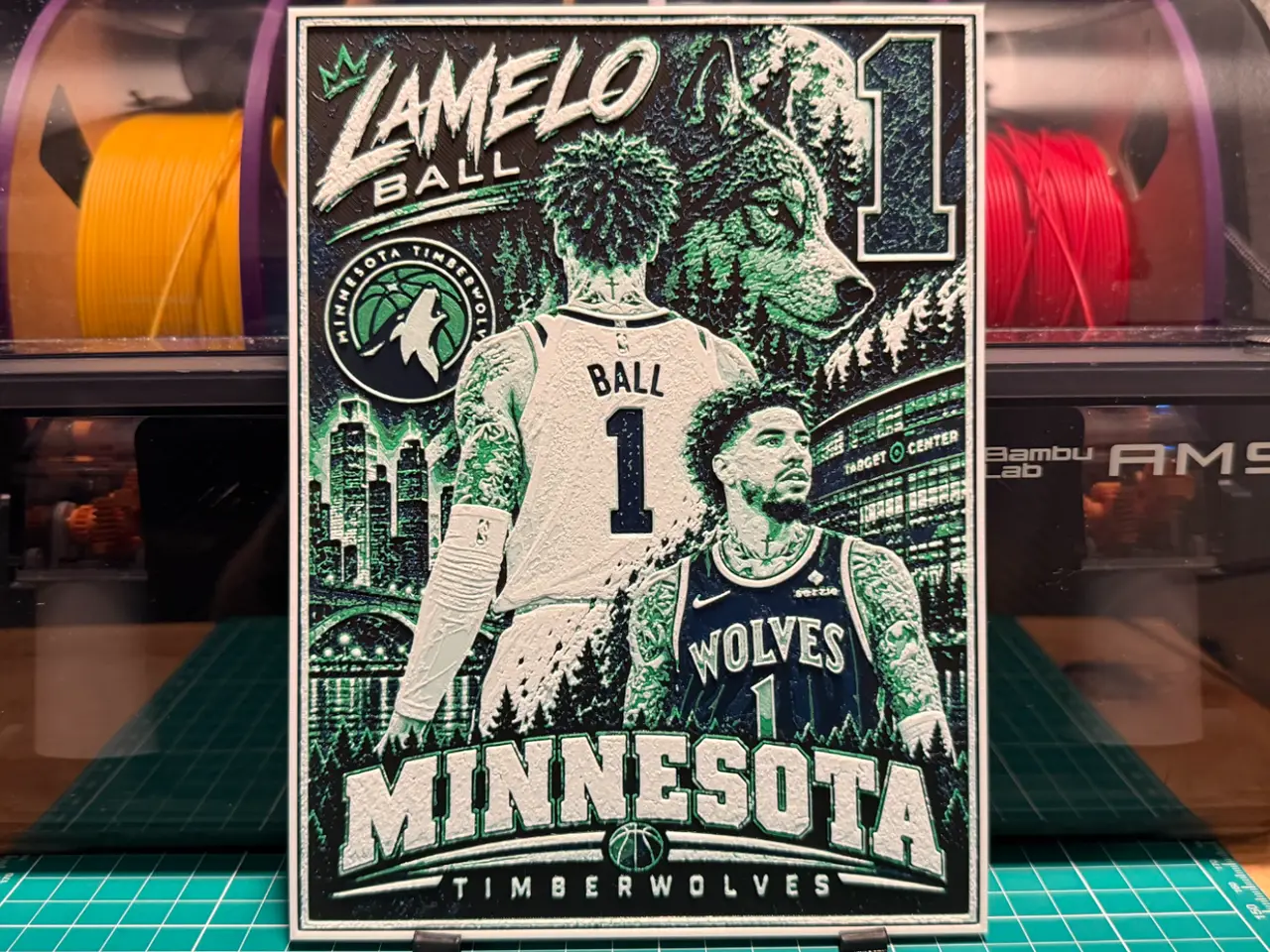 LaMelo Ball Poster — modelo 3D