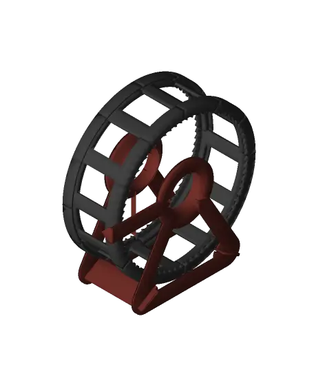Random Decision Wheel (OpenSCAD) — modelo 3D