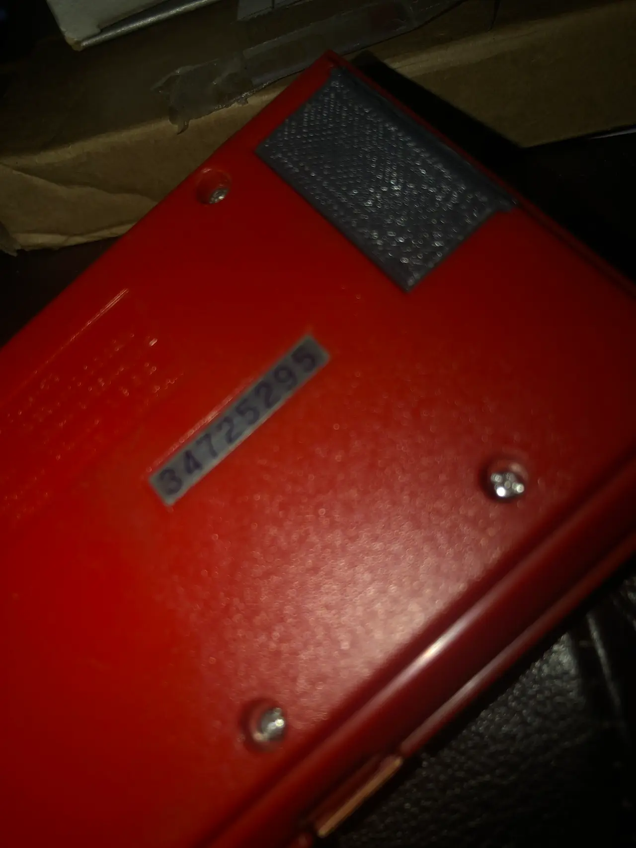 Mickey and Donald Game and Watch Battery Cover — modelo 3D
