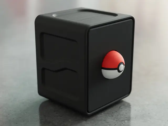 Latching Pokémon Trading Card Cases (Fits Sleeved Cards and Top Loaders!) — modelo 3D