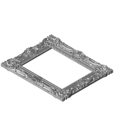 Barnabas Portrait Lithophane Frame Remix — modelo 3D