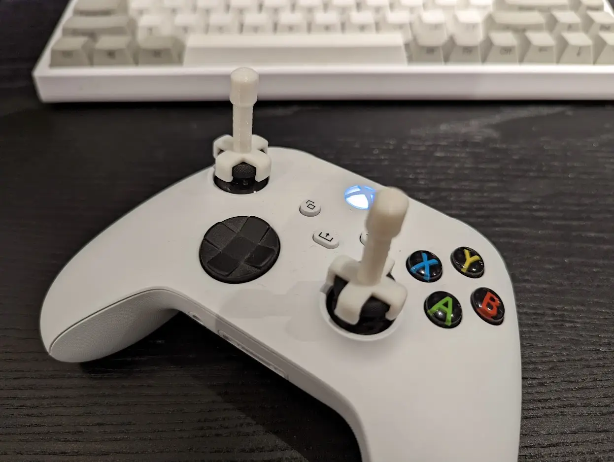 Xbox Drone Controller Sticks — modelo 3D