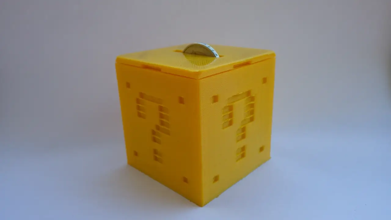 Mario Coin Box — modelo 3D