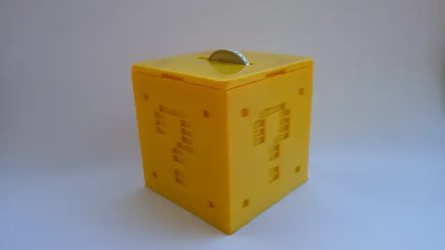 Mario Coin Box — modelo 3D