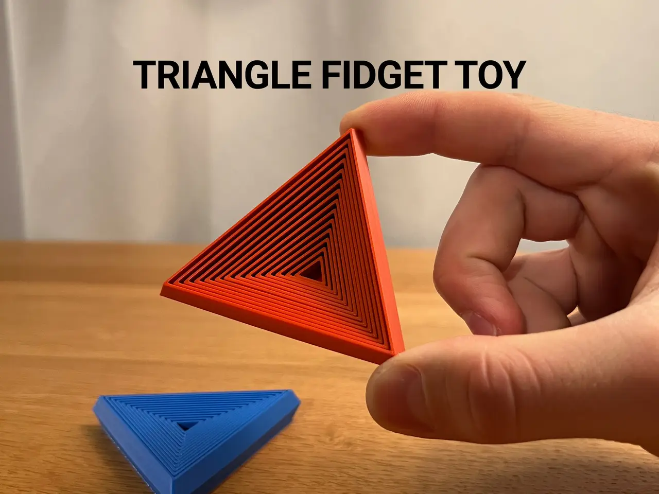 Triangle Fidget Toy — modelo 3D