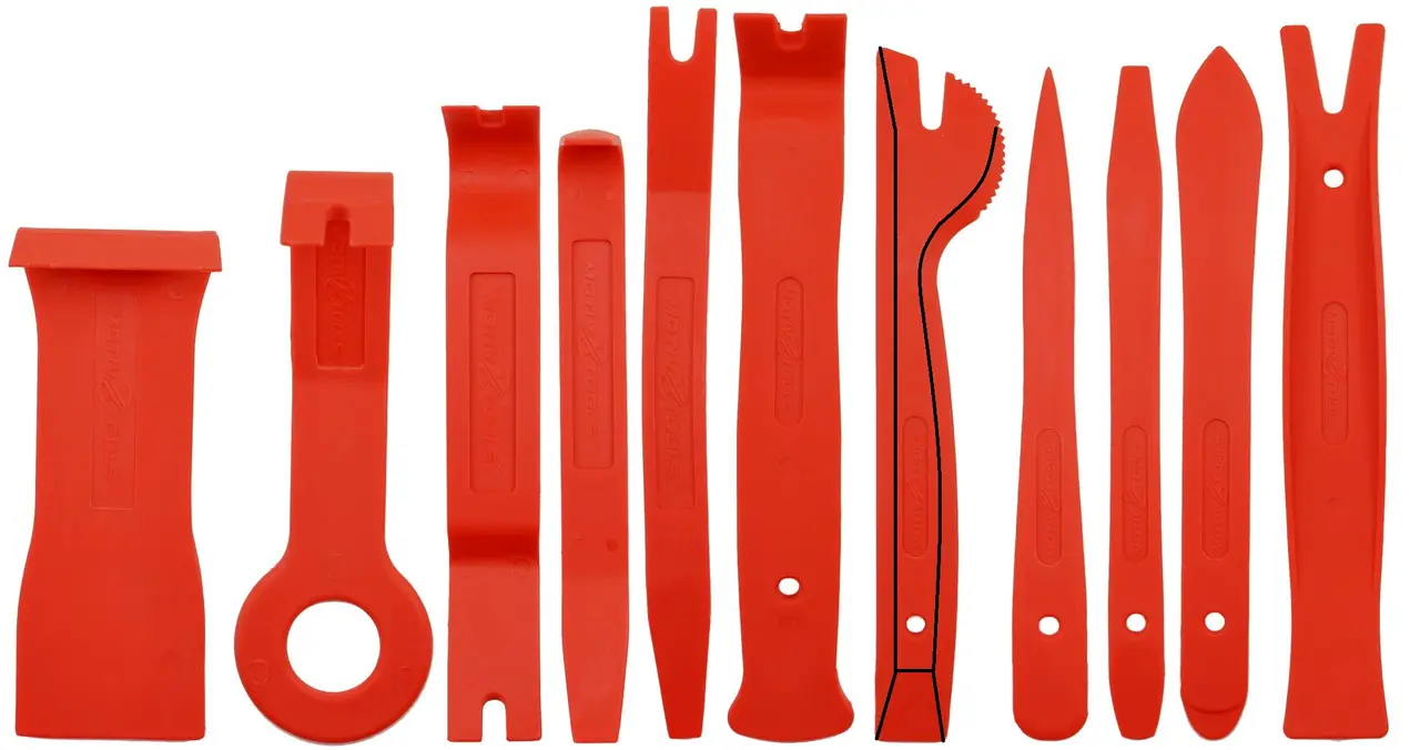 Trim removal pry tools — modelo 3D