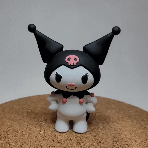Kuromi fan art — modelo 3D