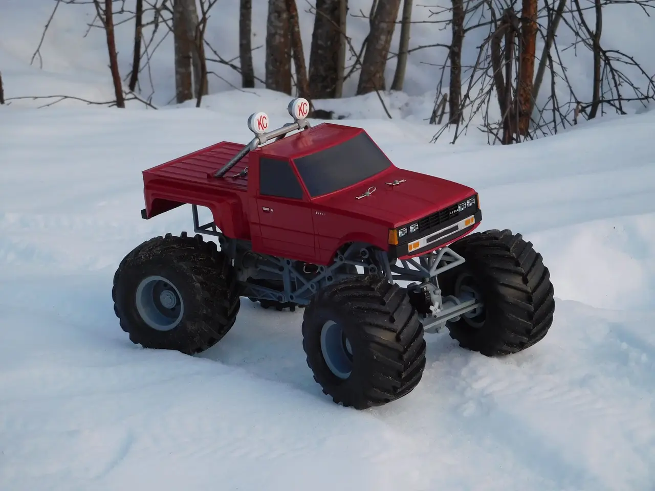 Ursa (bear) - Fully printable Monster Truck — modelo 3D