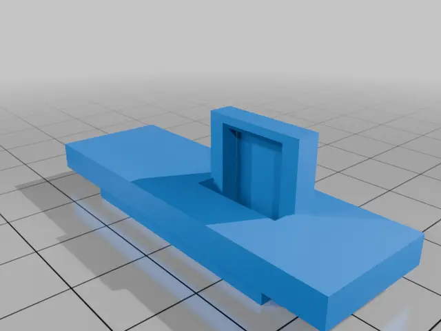 Power Port conversion for 5 inch CRT portable television — modelo 3D