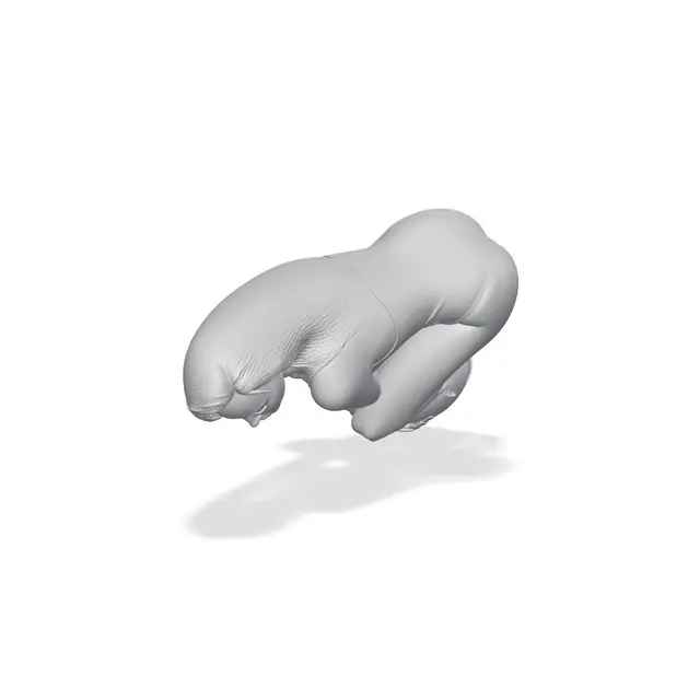 NFL Girl Figurine Sports Collectible — modelo 3D