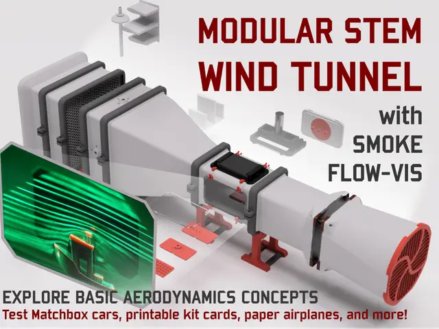Modular Wind Tunnel for STEM Education — modelo 3D
