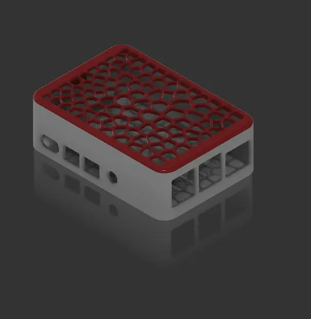 Raspberry Pi 4 Case — modelo 3D
