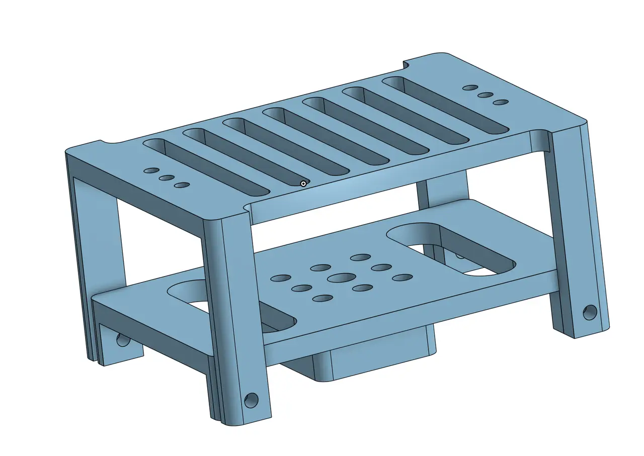 Mele Quieter 4C/SV241 Mounting Bracket — modelo 3D