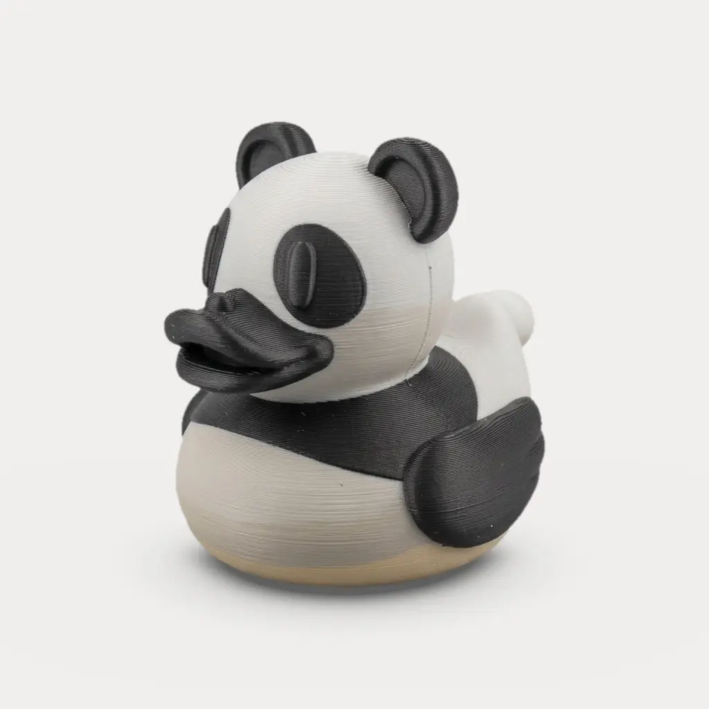 Panda Rubber Duck - Animal Figurine — modelo 3D