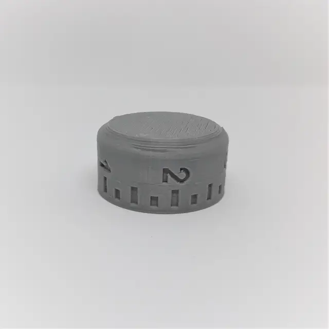 Fridge thermostat knob — modelo 3D