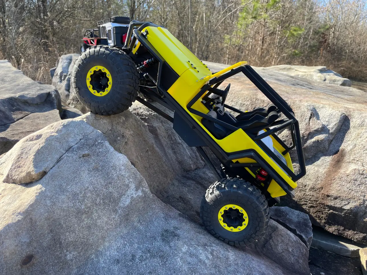 THUMPER 1:8 scale RC Car CJ7 Rock Crawler by BlackCrow (No supports!) — modelo 3D