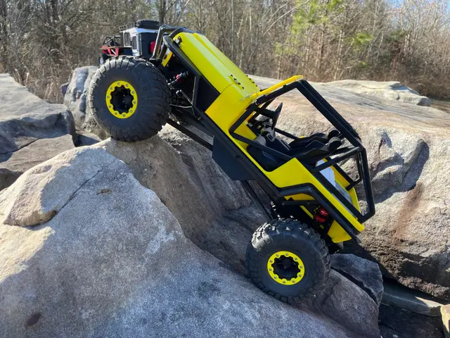THUMPER 1:8 scale RC Car CJ7 Rock Crawler by BlackCrow (No supports!) — modelo 3D