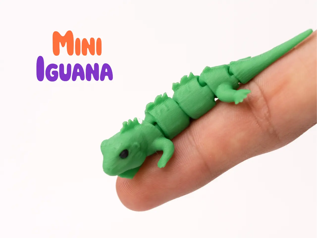 Mini Iguana — modelo 3D