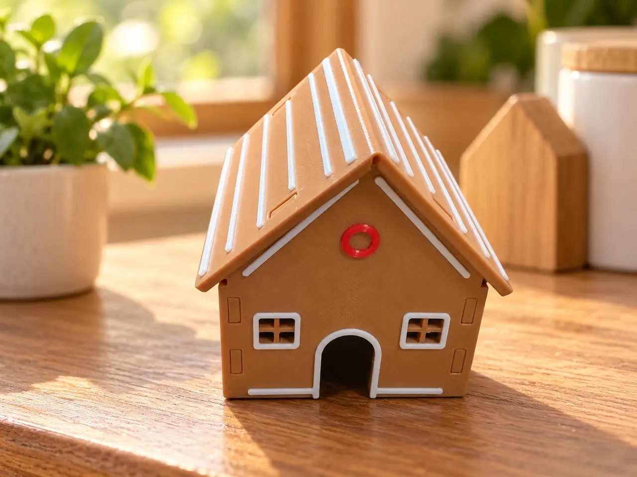 Cozy Forest Cabin Kit Card - Snap-Fit 3D Model — modelo 3D