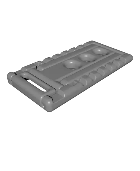 Compact Print-in-place Reversible Tablet - Phone Stand — modelo 3D