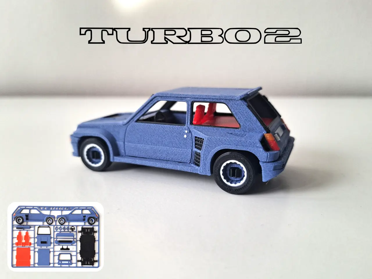 R5 Turbo2 - Kit Card — modelo 3D