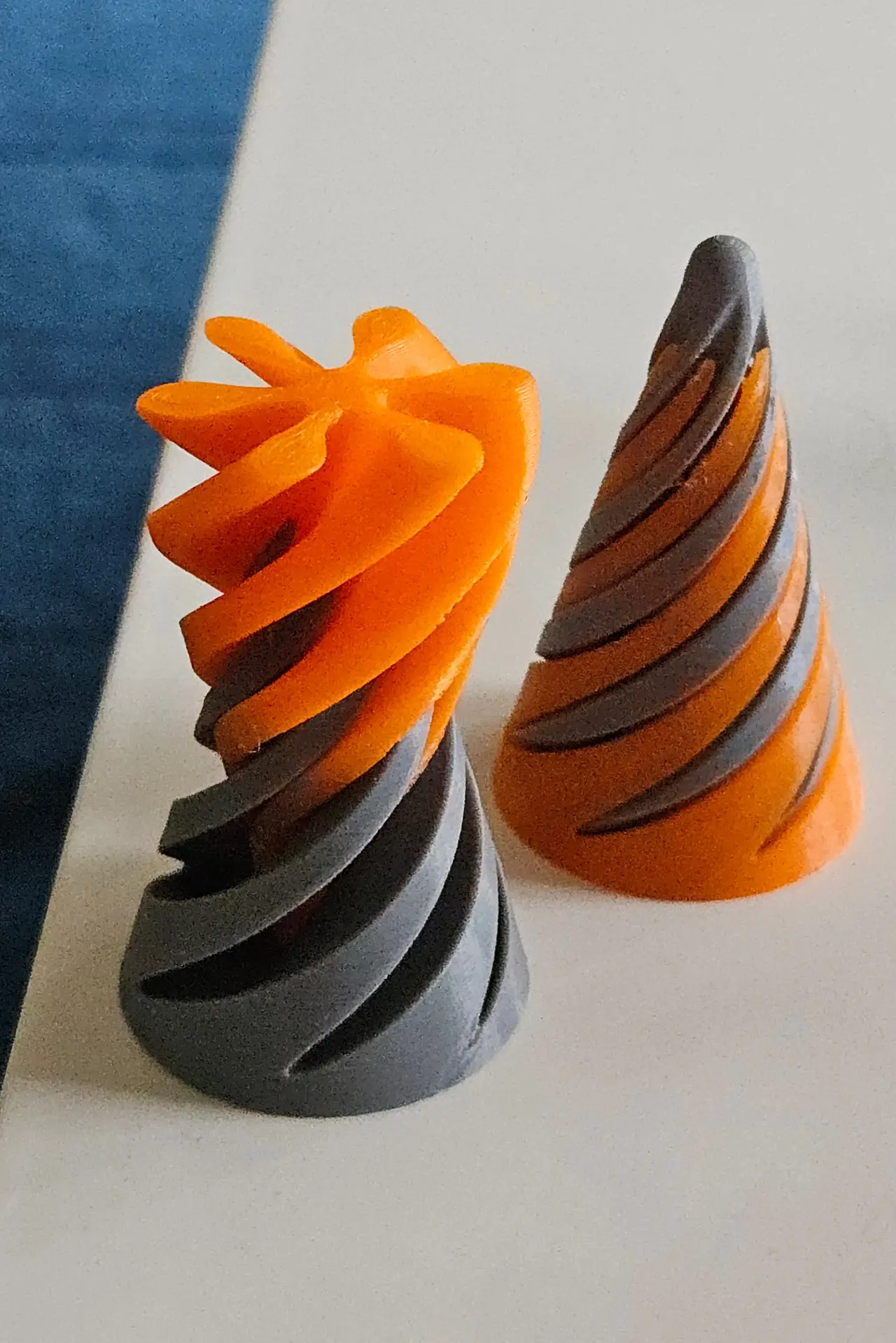 Fidget spiral cone — modelo 3D
