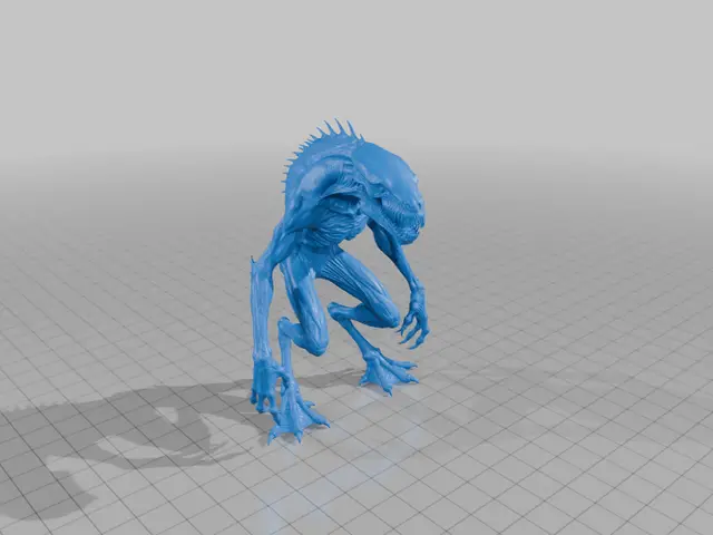 AI TRIPO monster 82 3d model — modelo 3D