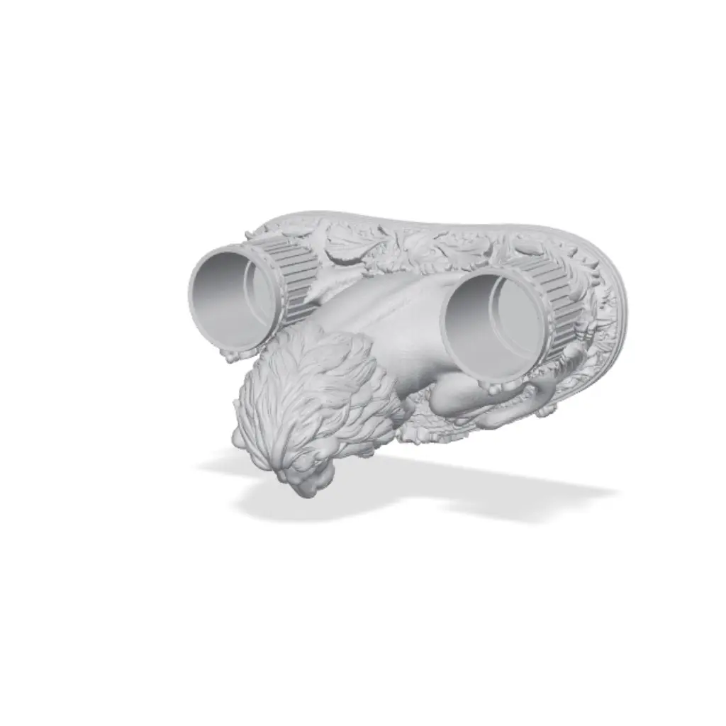Royal Lion Pen Holder Desk Organizer — modelo 3D