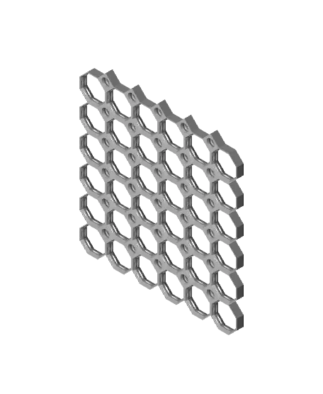6x6 Multiboard Side Legacy Tile — modelo 3D