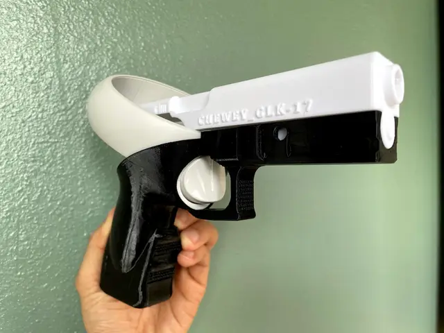 Oculus Quest 2 VR pistol grip - Fits Quest 3 controllers — modelo 3D