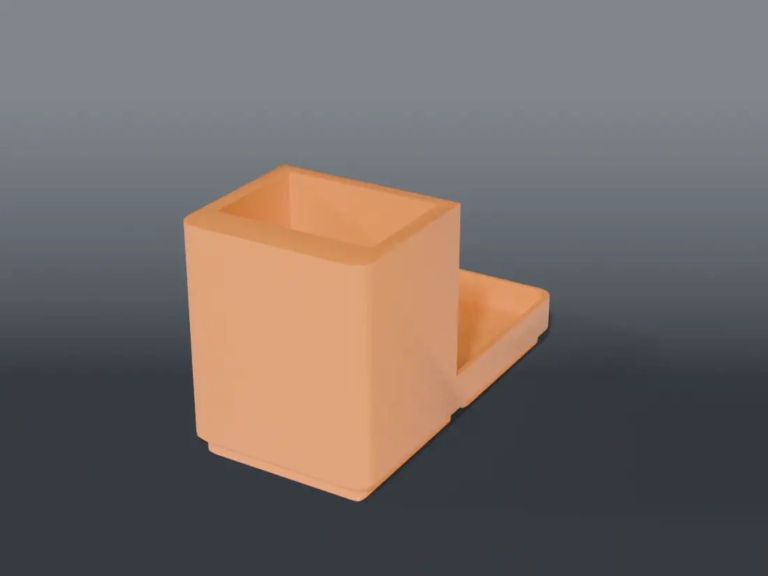 Chip-puller vacuum bin — modelo 3D