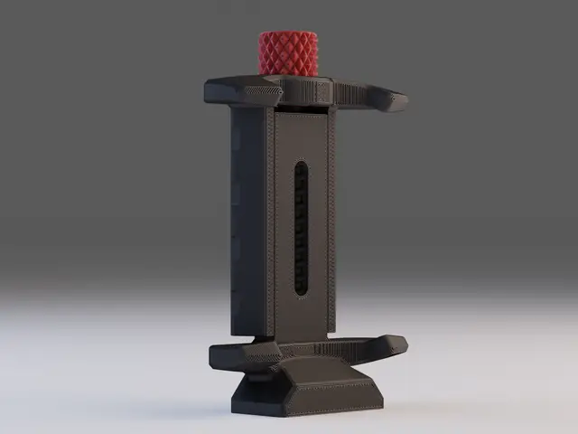 Tripod Mobile Phone Clamp V2 — modelo 3D