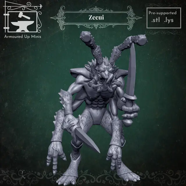 Zecui — modelo 3D