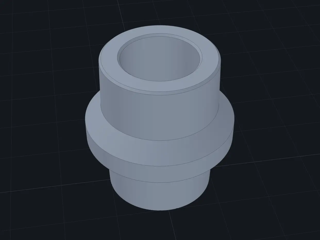 Therma-a-rest to Nemo Adapter — modelo 3D