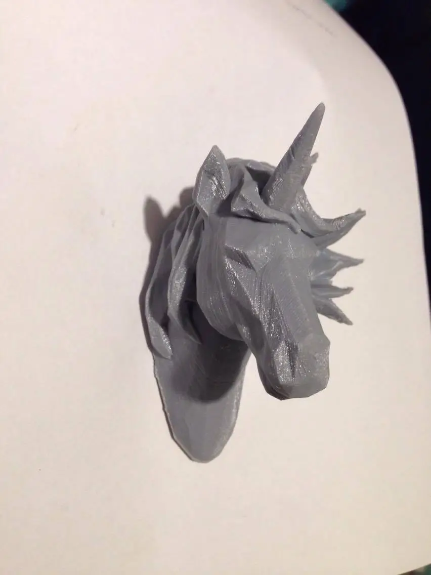 Geometric wall Unicorn — modelo 3D