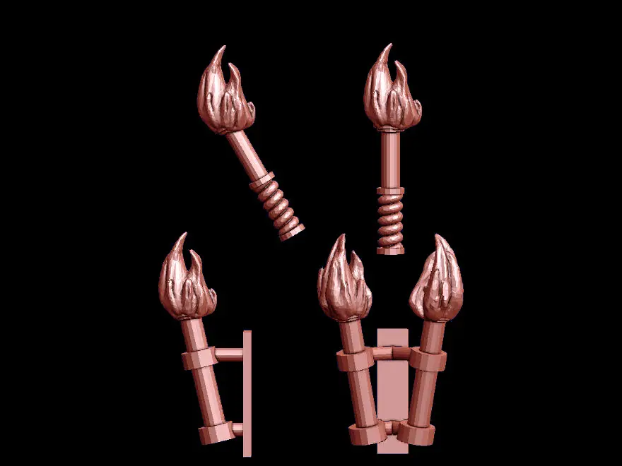 Torches — modelo 3D